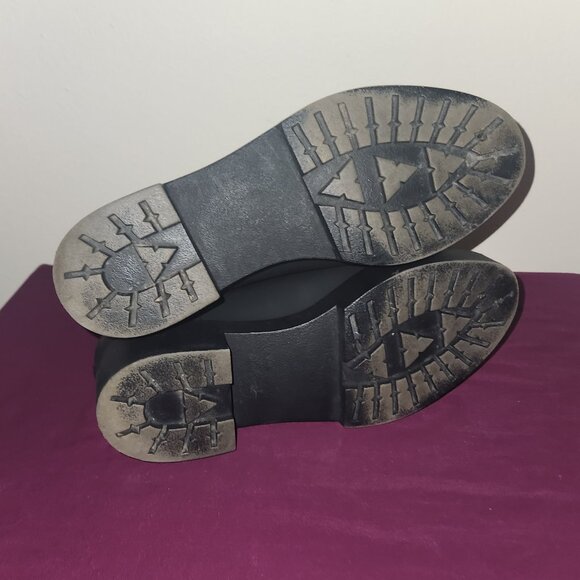 Jeffrey Campbell Matte Black Chelsea Booties Size 7 - 7.5 - Picture 8 of 8